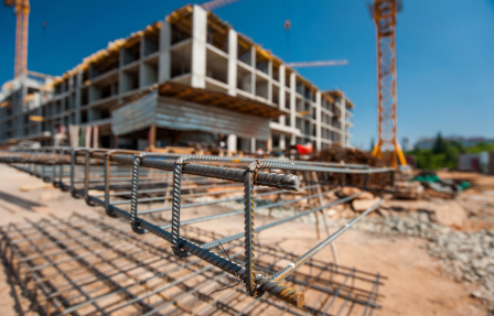 metal-frame-construction-site-with-blurry-plan 1